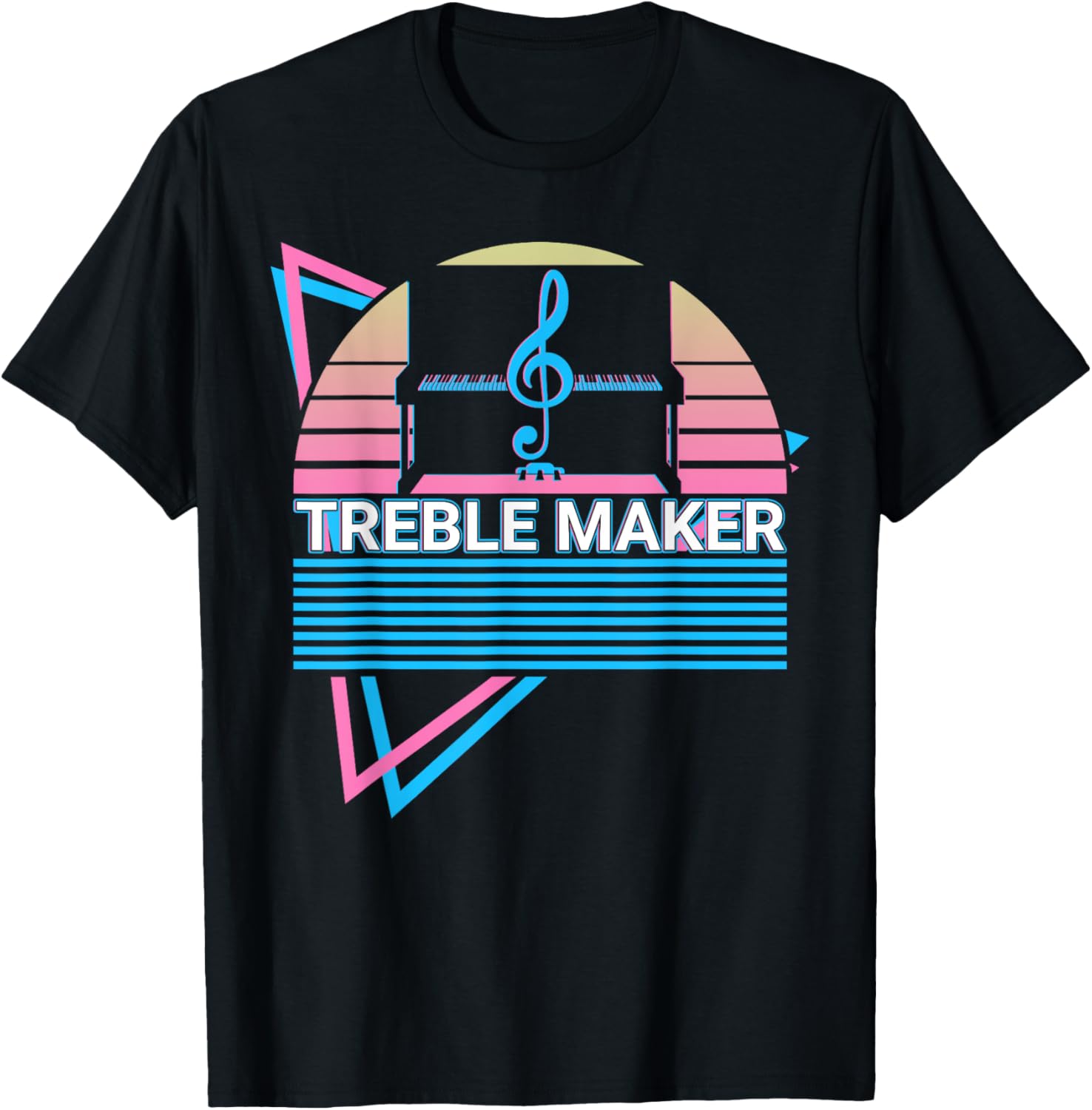 Piano Keyboard Piano Retro Treble Maker