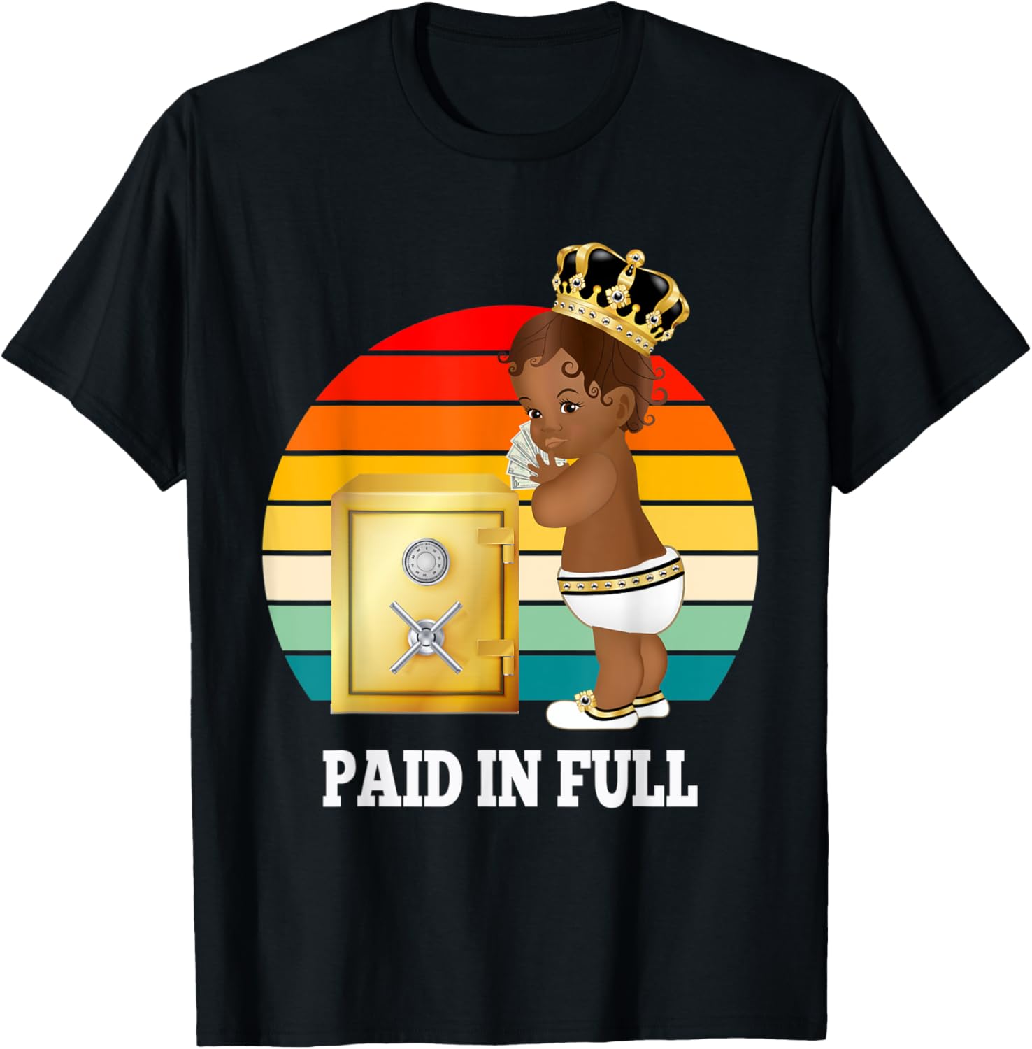 Paid In Full Money Maker Hustler Funny Rap Lover