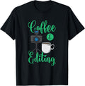 Coffee And Editing - Funny Photographer And Filmmaker