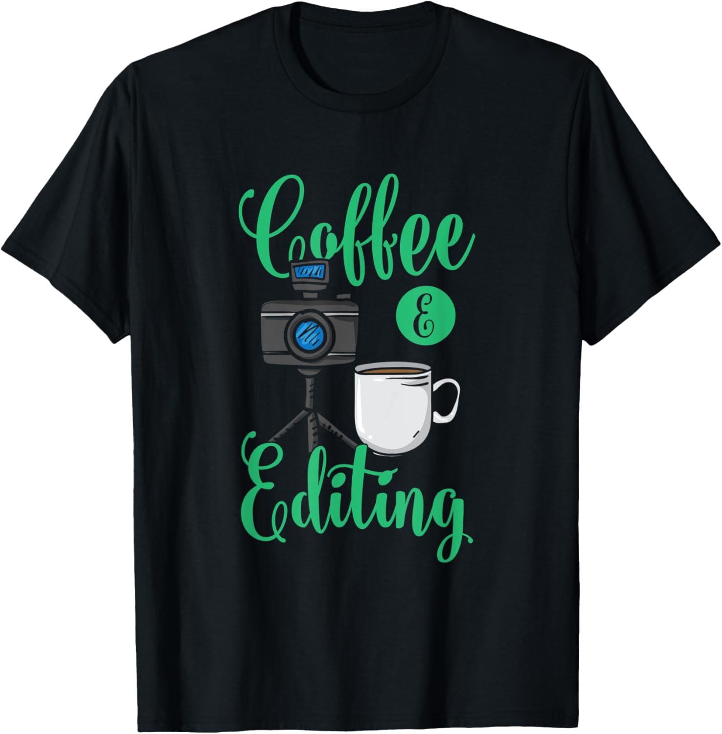 Coffee And Editing - Funny Photographer And Filmmaker
