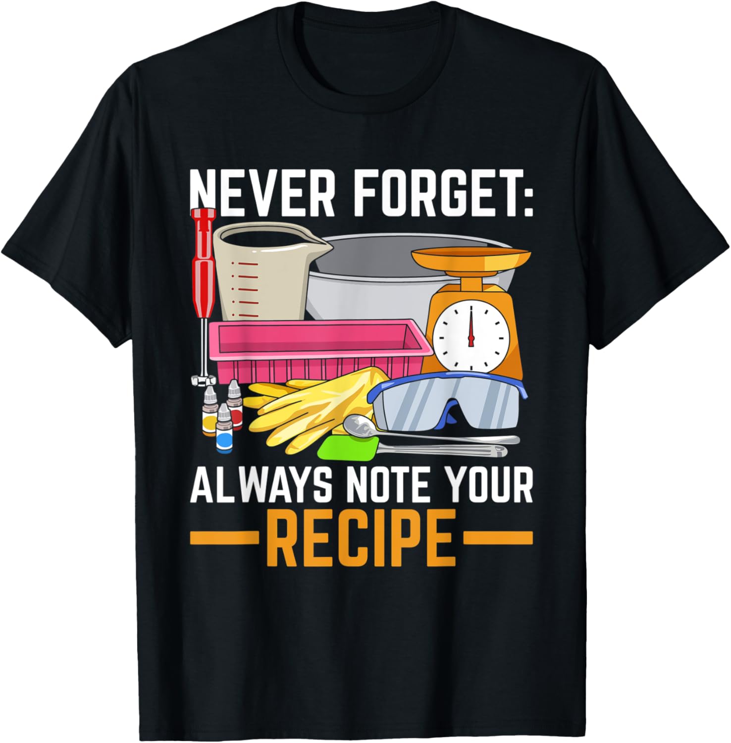 Never Forget: Always note your recipe Quote for a Soap Maker