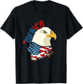 Merica I 4th of July American Flag USA I American Bald Eagle