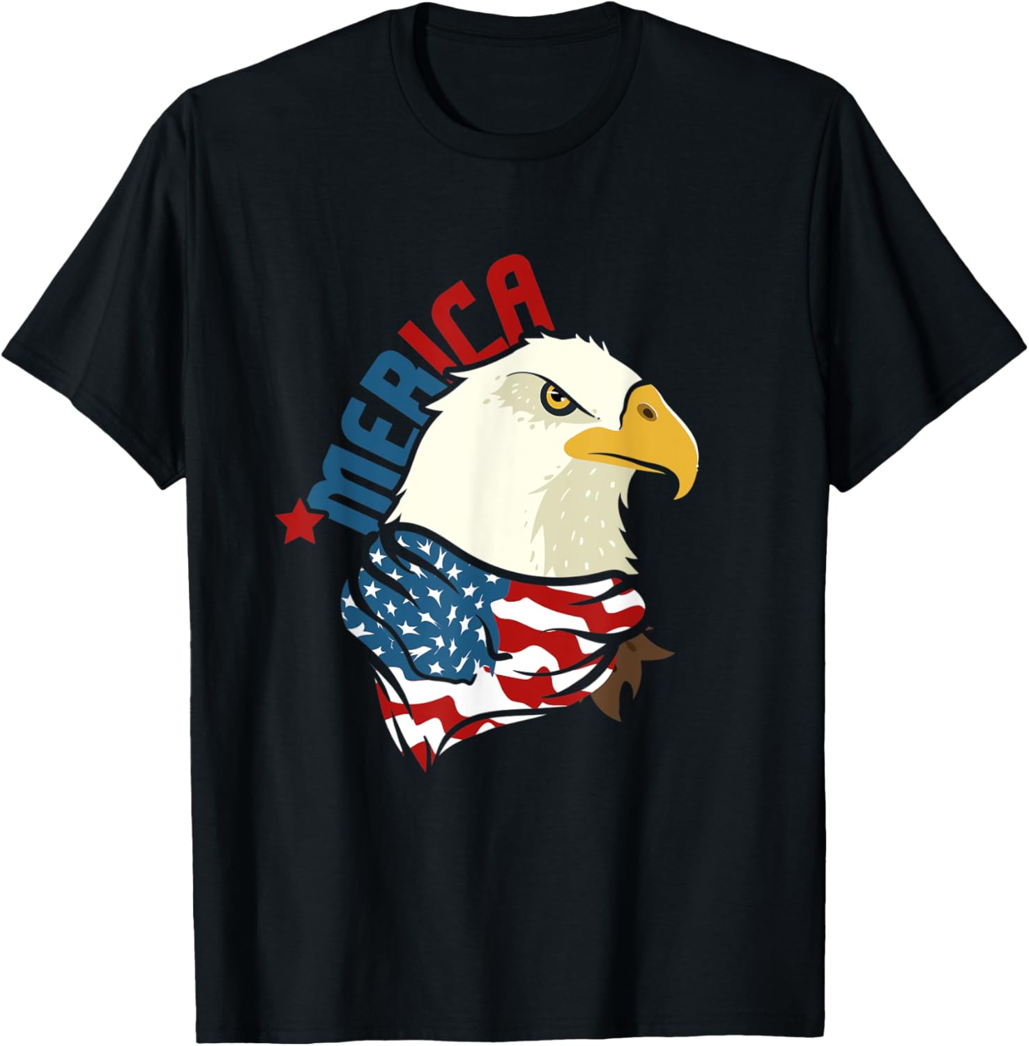 Merica I 4th of July American Flag USA I American Bald Eagle