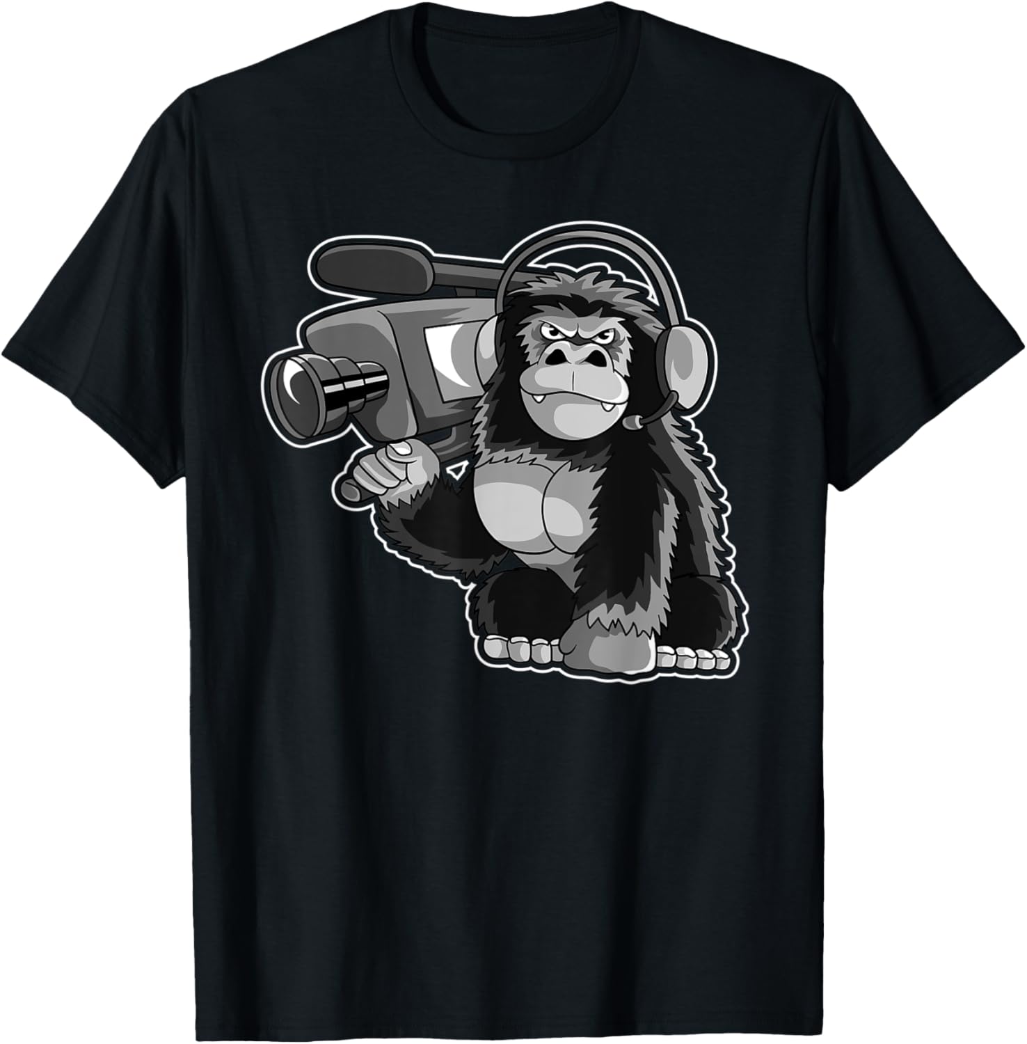 Gorilla Cameraman Film Roll Movie Maker Cinematographer