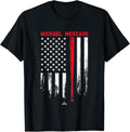 USA Flag Bat Michael Mercado Philadelphia Baseball MLBPA