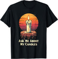 Ask Me About Candles Sunset Art for a Candles maker