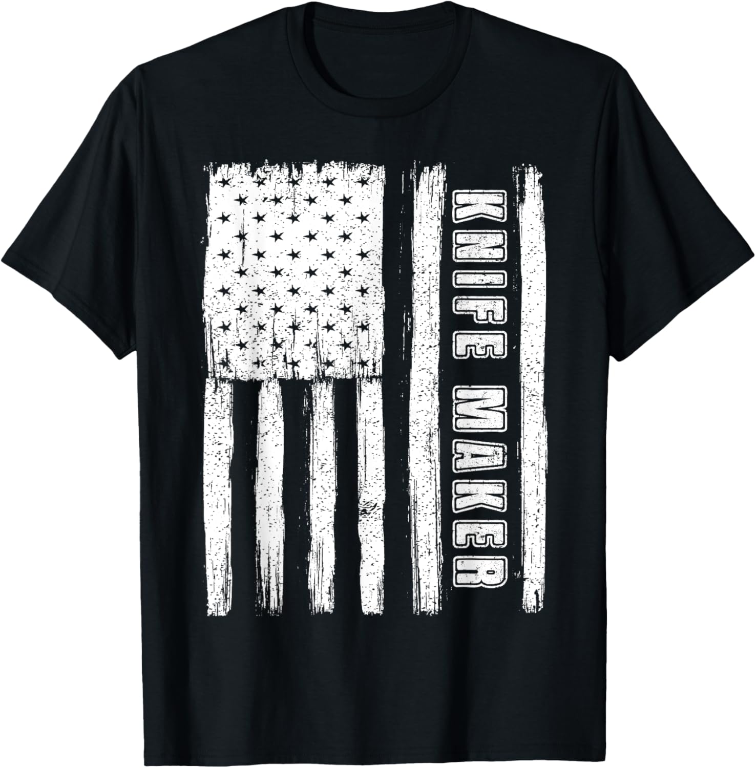 Fourth of July Shirts for Men American Flag knife maker