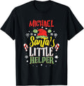 Michael Santa's Little Helper Christmas Michael Name