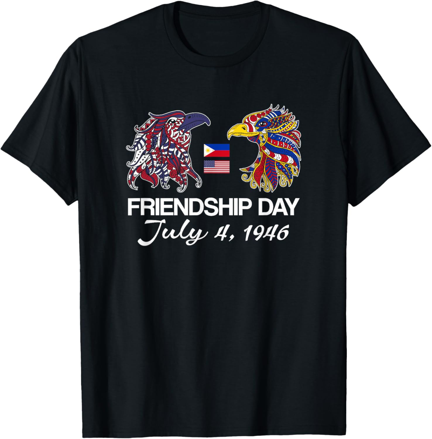 Philippine American Flag Eagles - Friendship