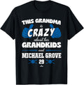 Grandma Crazy for Michael Grove Los Angeles Baseball MLBPA