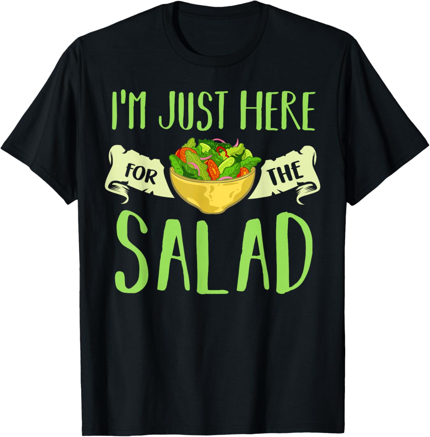 I Love Salad Vegan Dressing Bowl