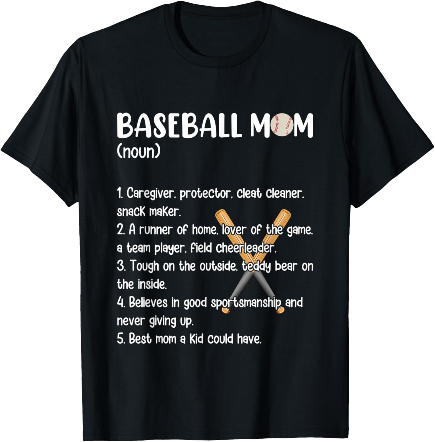 Baseball Mom Caregiver Protector Cleat Cleaner Snack Maker