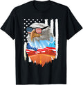 Vintage 4th july American eagle flag- Independence Day