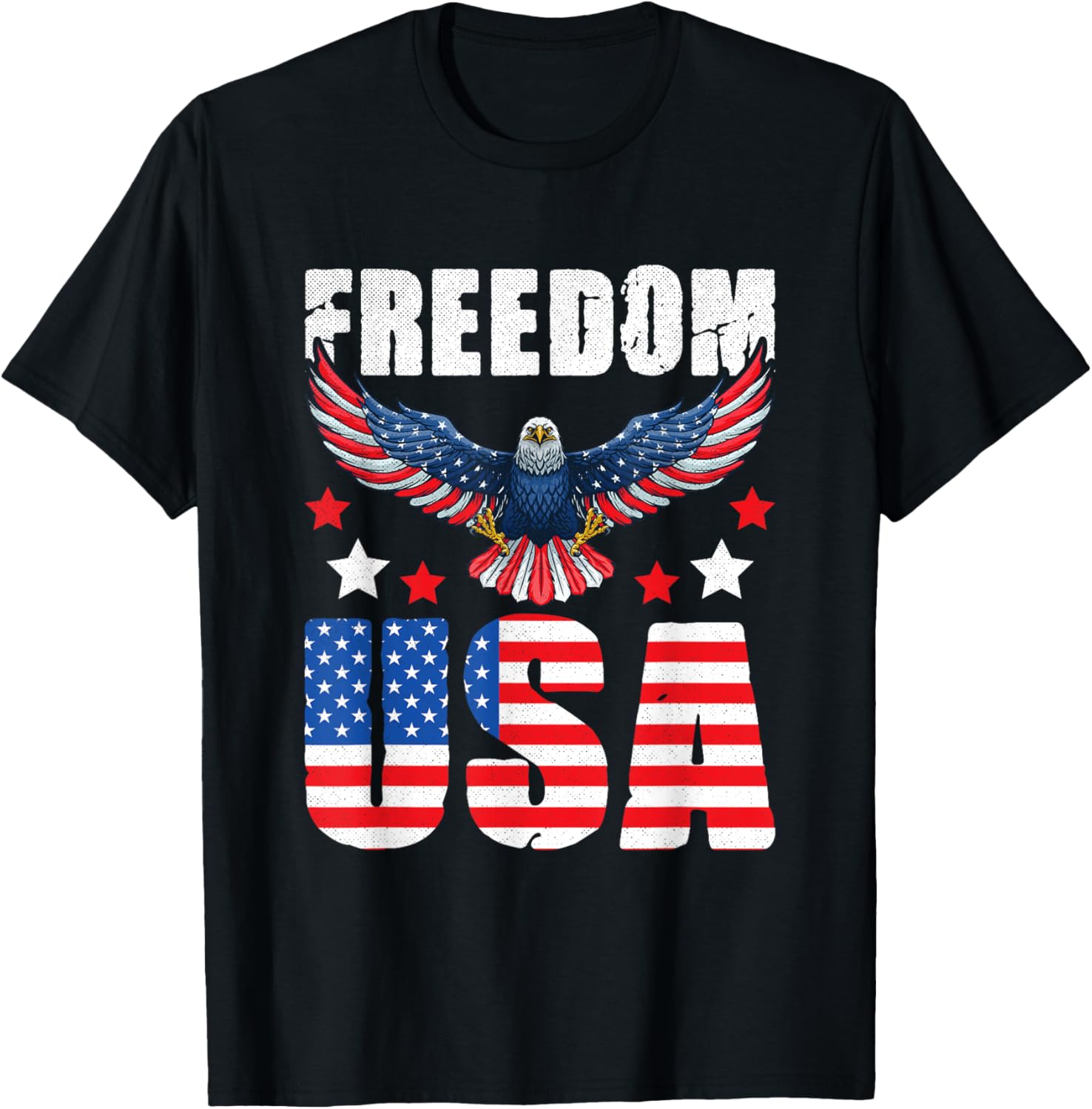 Freedom USA Eagle American Flag 4th of July