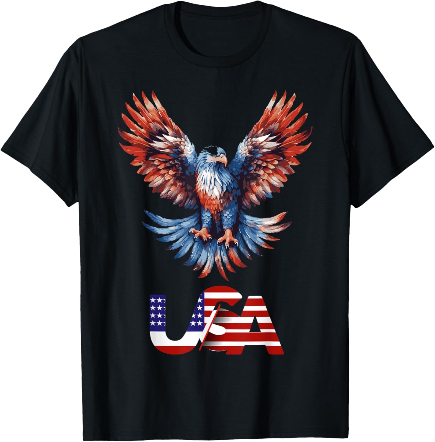 Red Bald Eagle USA American