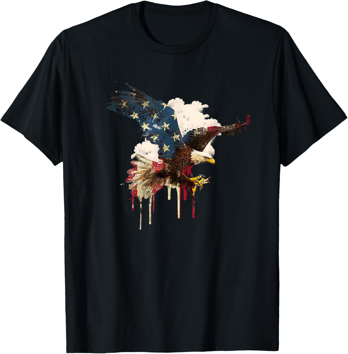 American Patriotic Bald Eagle USA Flag - 4th Of July