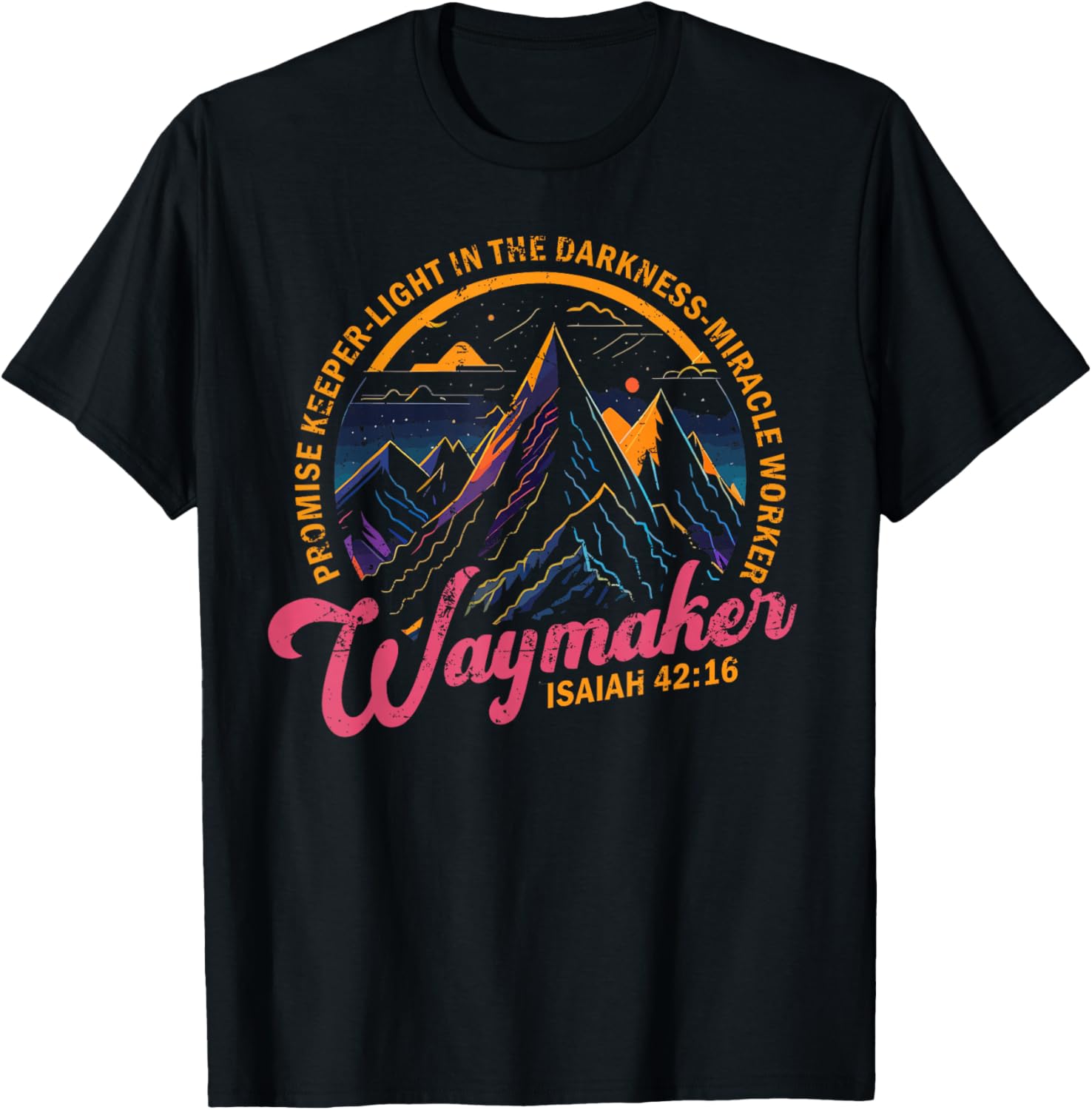 Waymaker Vintage Promise Keeper Miracle Worker Christian