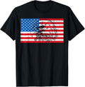 USA Patriotic Vintage American Flag Eagle 4th Of July