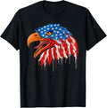 Patriotic Bald Eagle 4th of July USA Flag