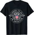 Proud To Be An American Eagle Shield Stars