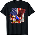 Bald eagle 4th of July patriotic American Flag