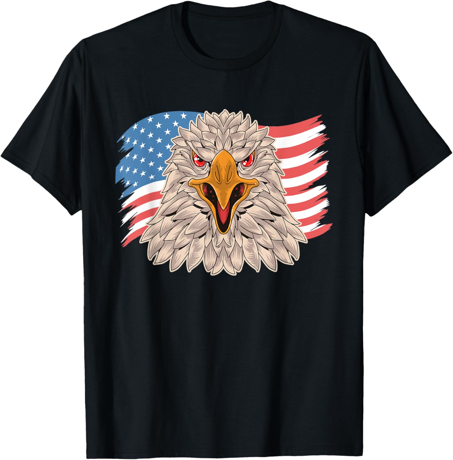 Funny 4th Of July American Flag USA Patriotic Eagle