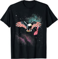 Awesome & Funny Patriotic American Bald Eagle in Space