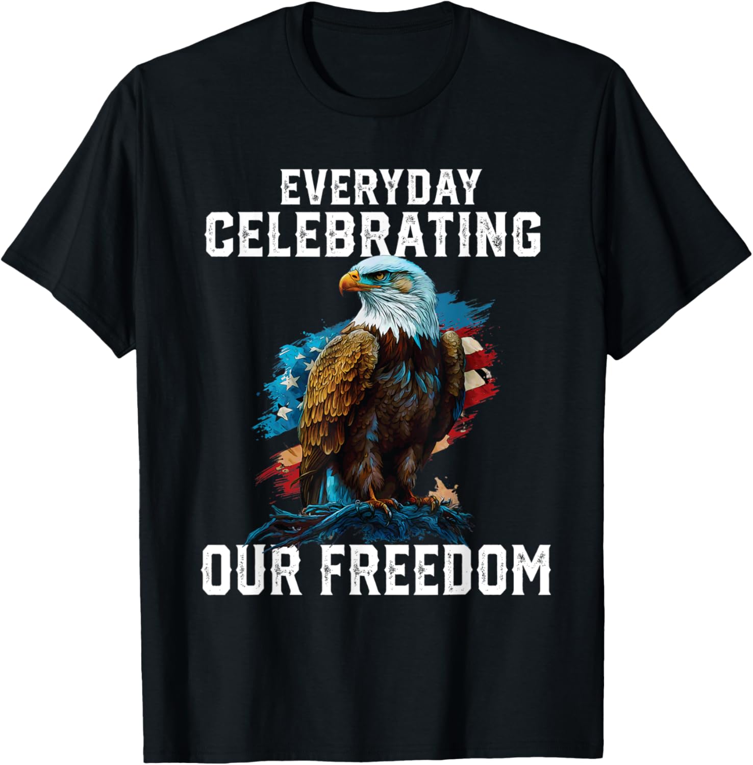 Everyday Celebrating Our Freedom American Bald Eagle