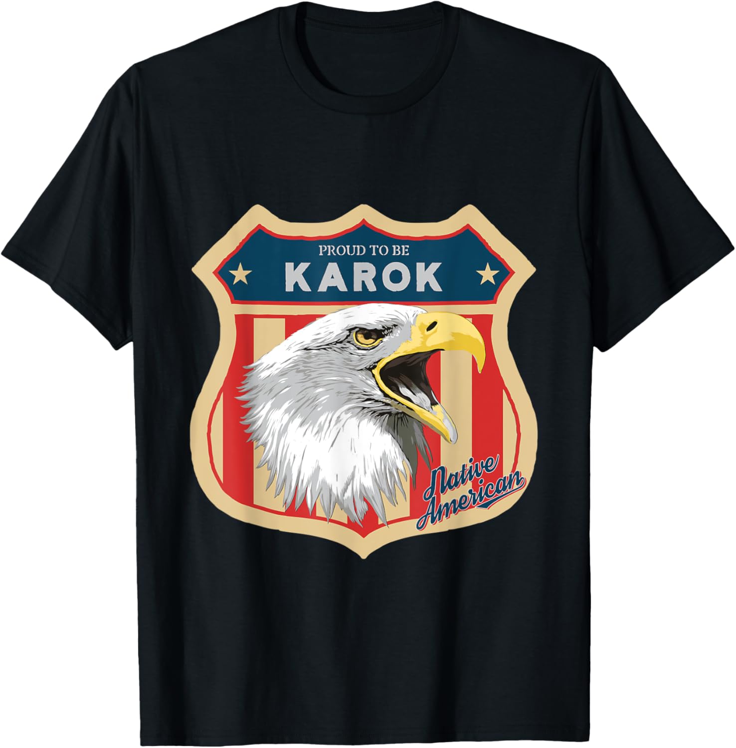 Karok Tribe Native American Indian Pride Respect Eagle
