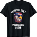 Purchasing Agent Eagle July 4th American Flag USA