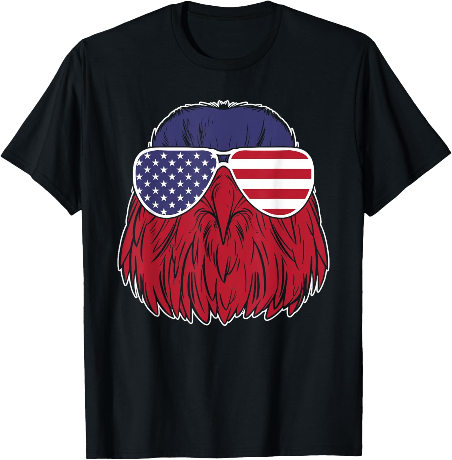 Patriotic Eagle Sunglasses USA American Flag