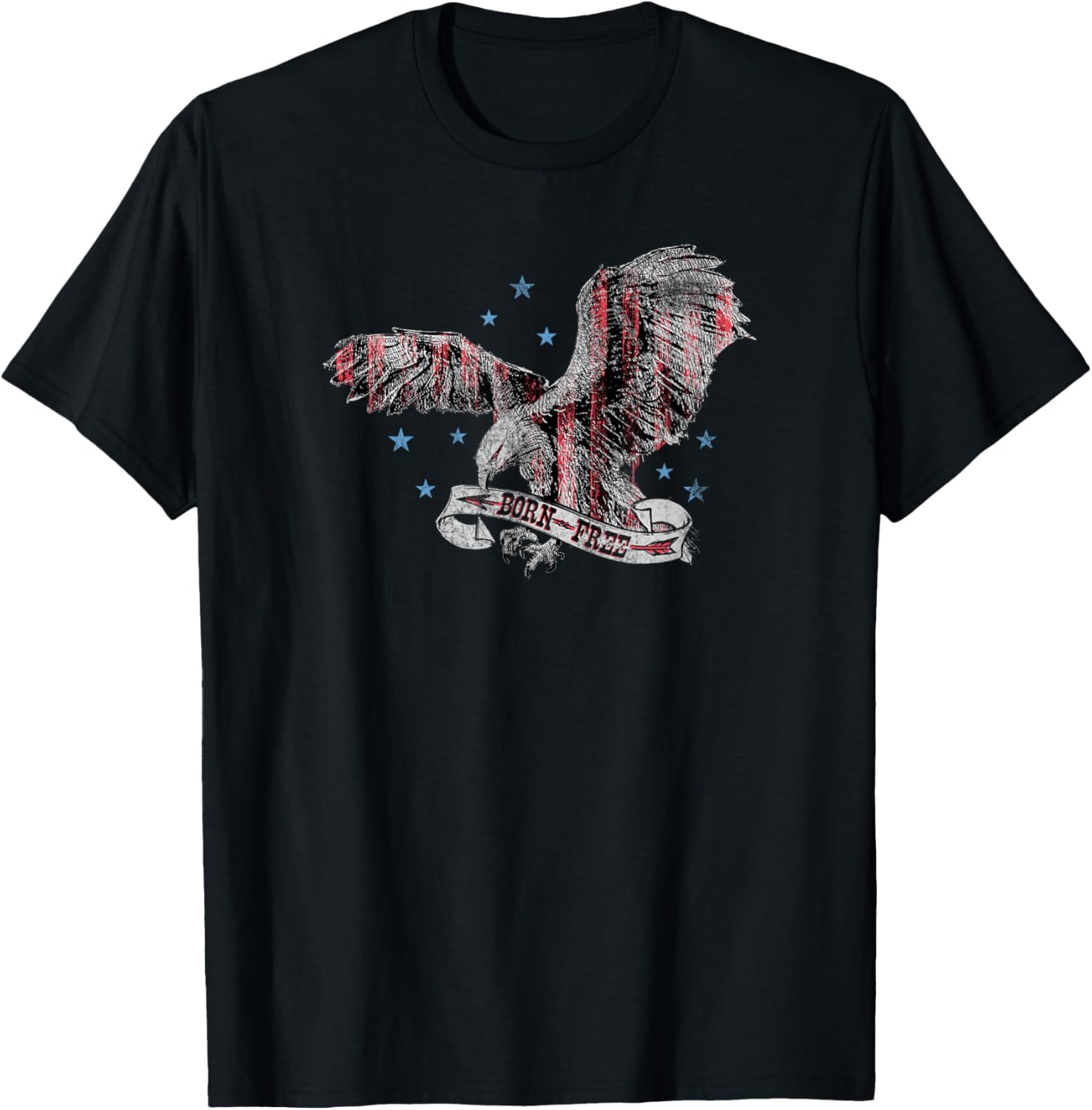 Trendy Born Free American Eagle Stars
