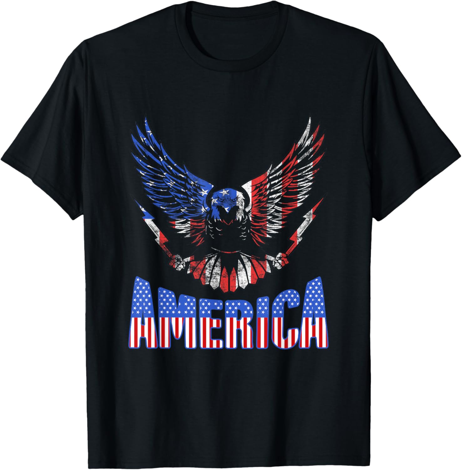 Patriotic American Flag Eagle 4th Of July