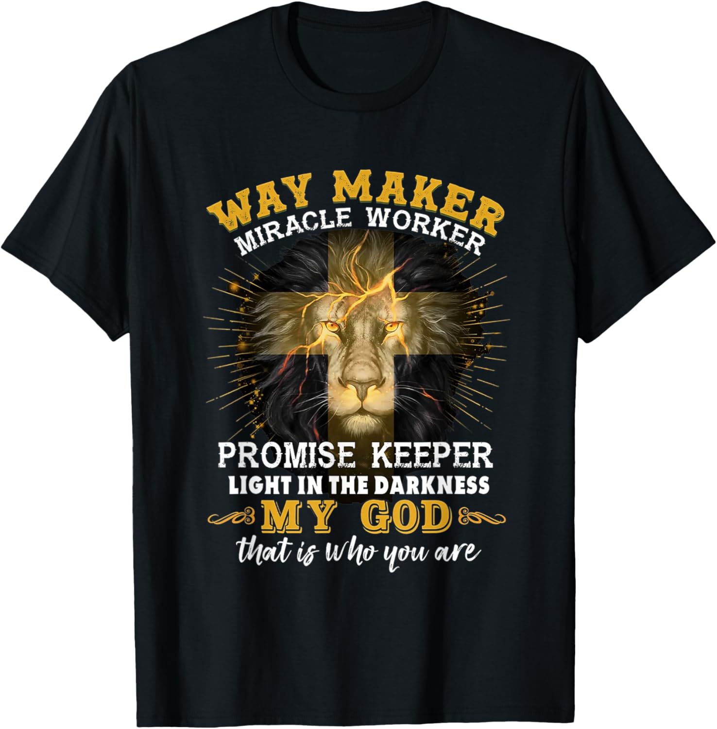 Way maker miracle worker My God