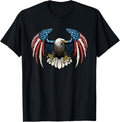 Majestic Flying American Bald Eagle