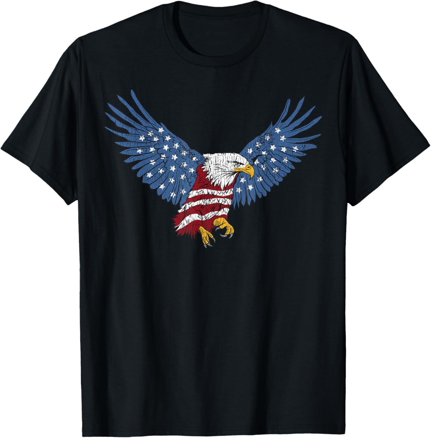 Colorful American Eagle Graphic For Adults
