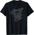 Trendy American Babe Eagle With Flag