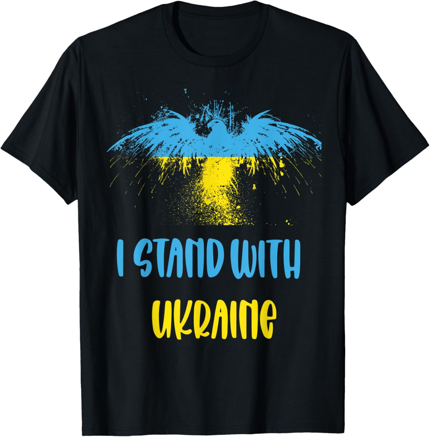 I Stand With Ukraine, American Eagle Ukrainian Love Pride