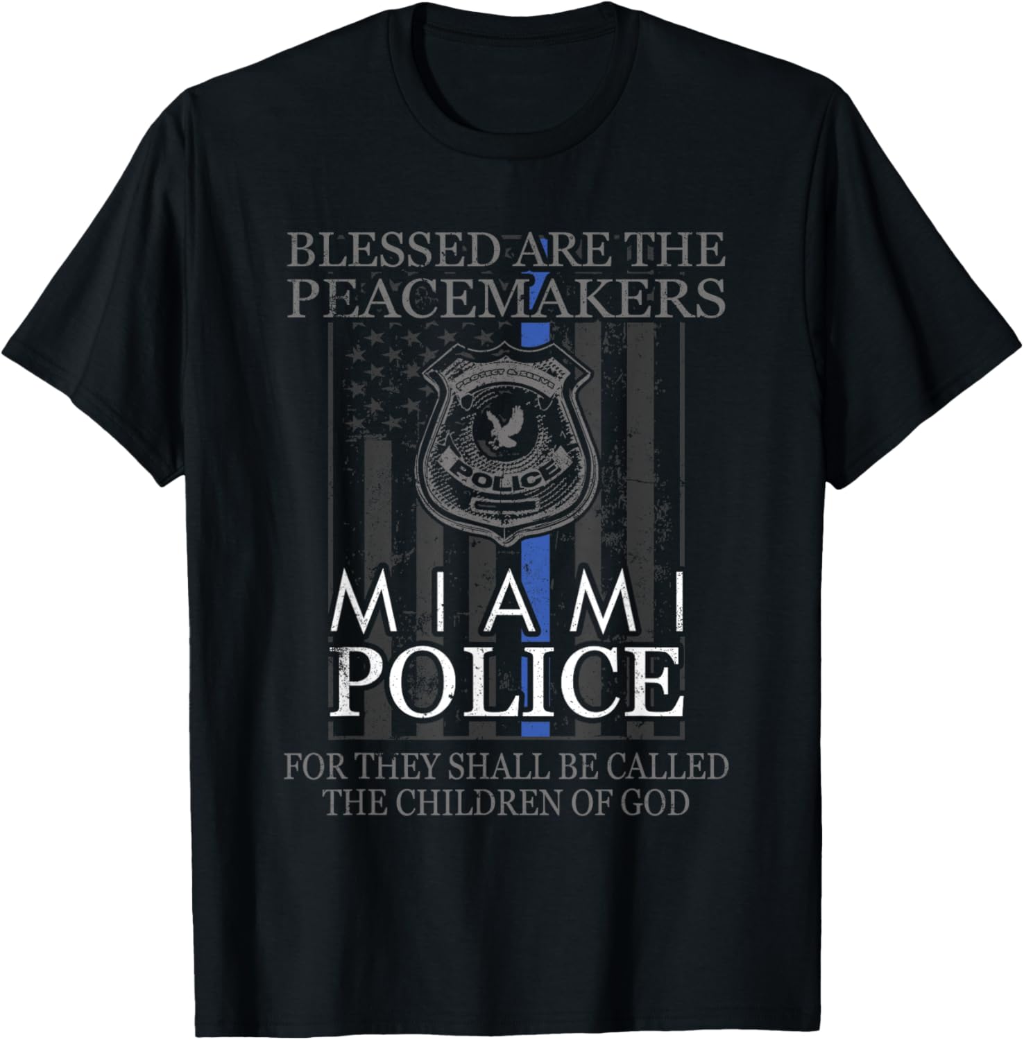 Miami Police Support Saint Michael Police Officer Prayer