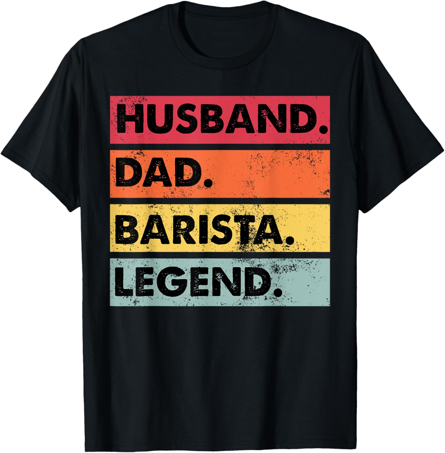 Husband Dad Barista Legend Funny Coffee Coffeemaker Mens