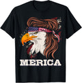 Patriotic Eagle Mullet 4th of July American Pride