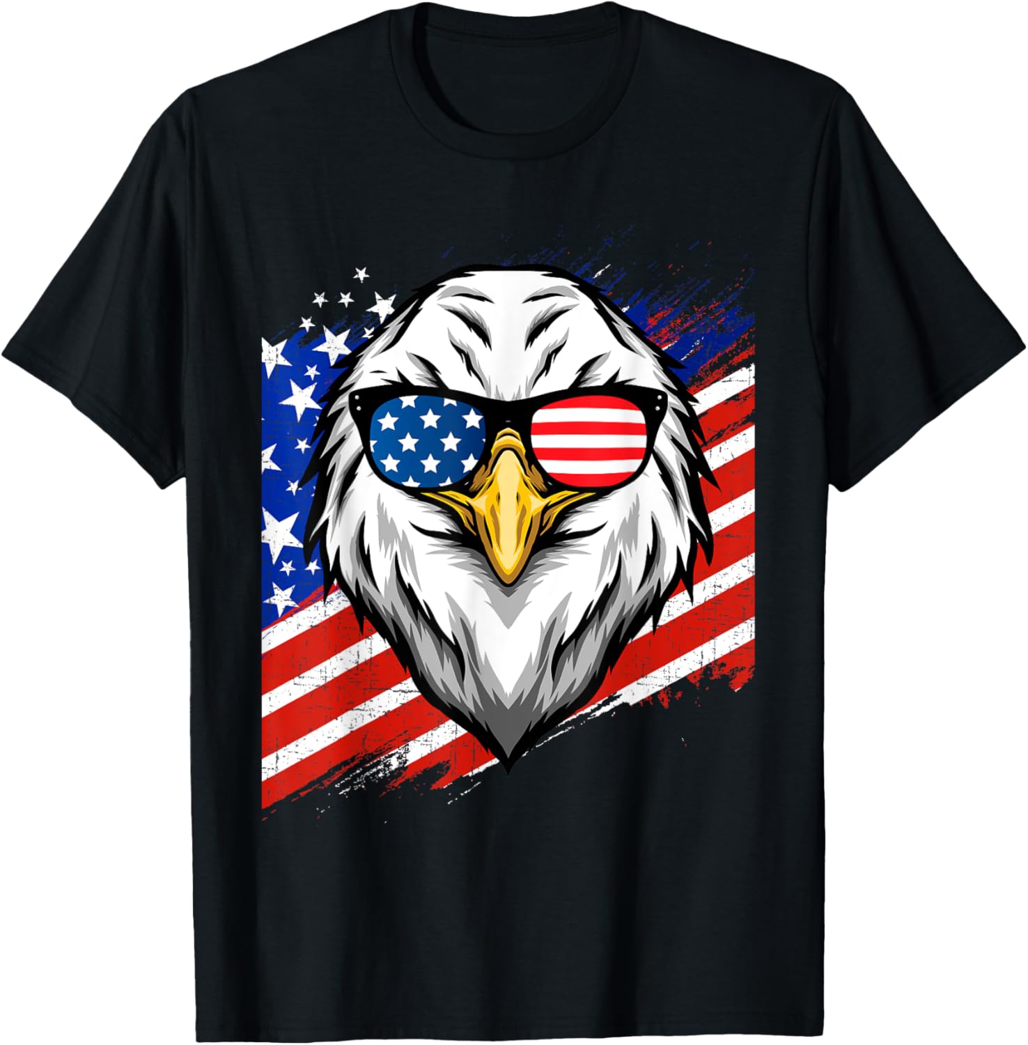 Patriotic Eagle 4th of July USA American Flag