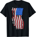 Let Freedom Ring American Eagle 4th Of July Flag T-Shirt for Women Kids Men