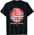 Vintage Baseball Flag Michael Grove Los Angeles MLBPA