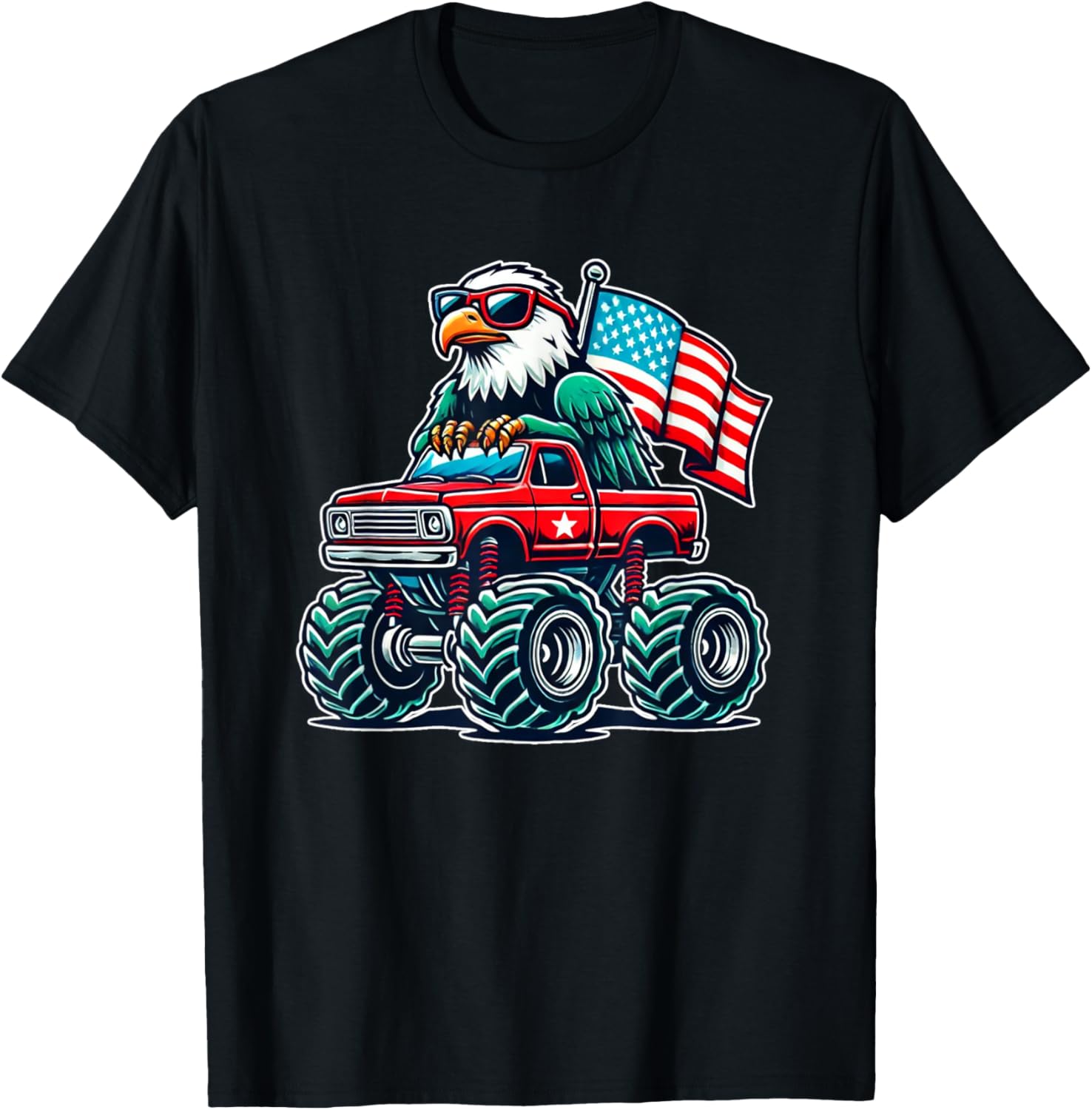 4th of July American Flag Eagle USA Patriotic.