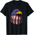Eagle American Flag Vulture Falcon