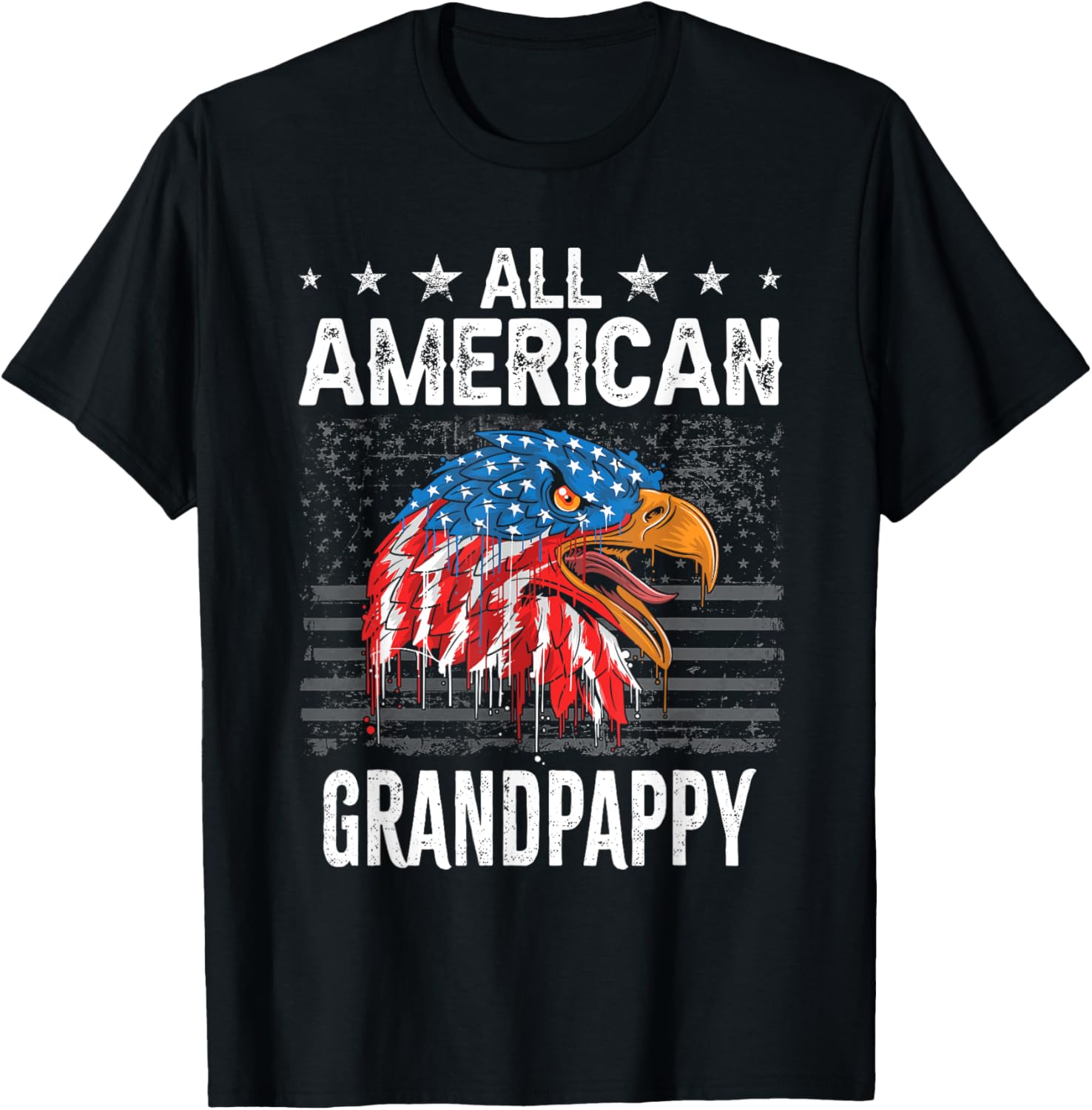 Funny All American Grandpappy Eagle 4th Of July