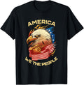 America We the People Patriotic Eagle American Flag USA