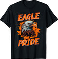 The Eagle Pride American Flag Patriotic Harpy Eagle T-Shirt for Women Men