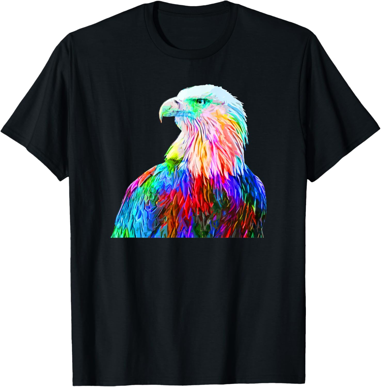 Colorful Bald Eagle Hawk American Murica